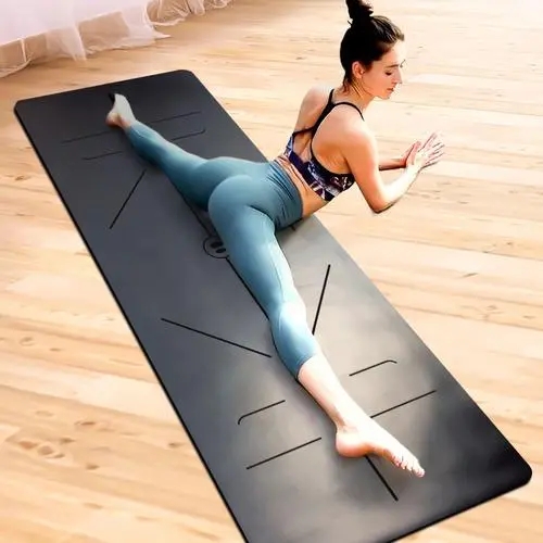 De grip van een yogamat